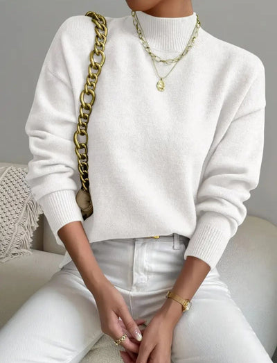 Ingrid – Pullover mit Stehkragen