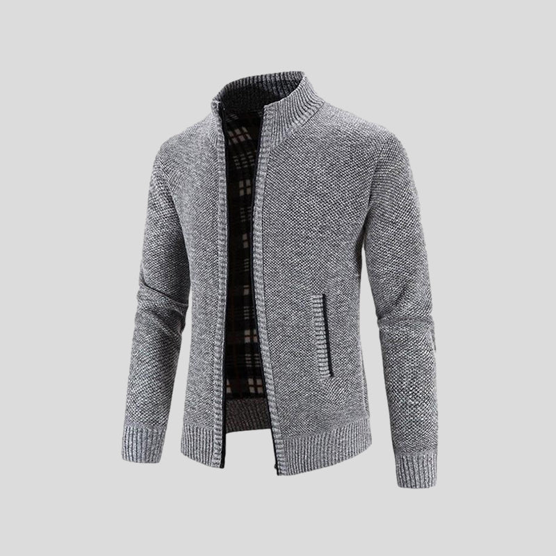 Tobias – Fleece Strickjacke