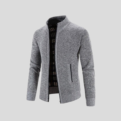 Tobias – Fleece Strickjacke