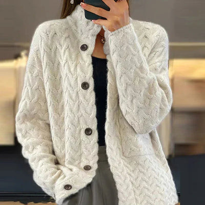 Naomi – Grobe Strickcardigan