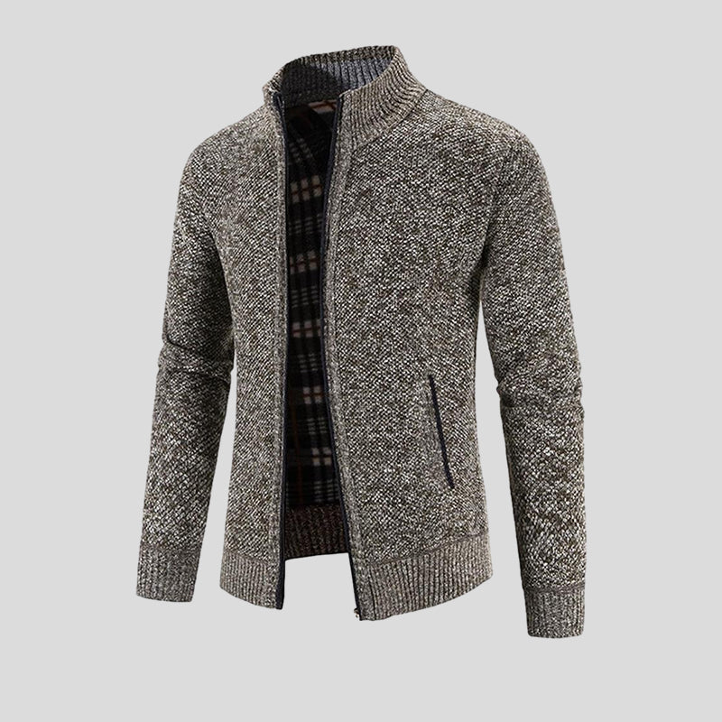 Tobias – Fleece Strickjacke